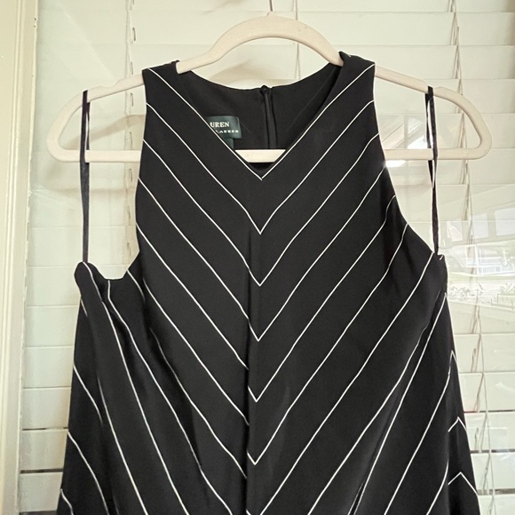 Lauren Ralph Lauren Sleeveless Striped dress 14 - Picture 2 of 8